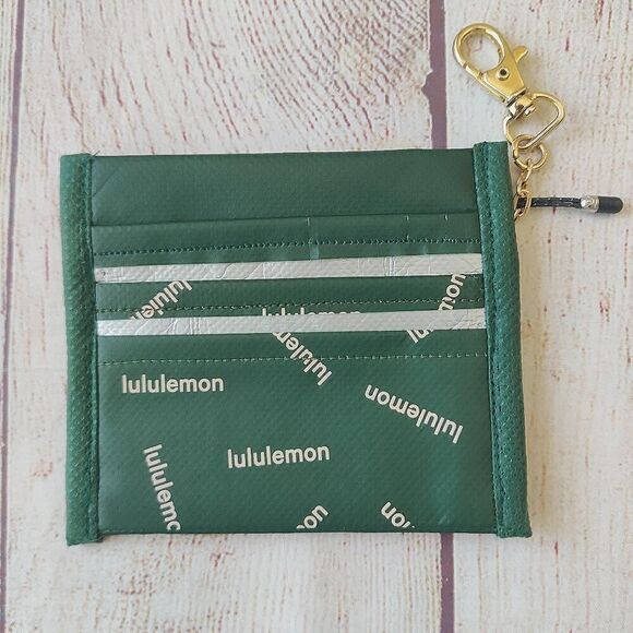 Lululemon handmade credit card ID coin holder - Picture 2 of 5